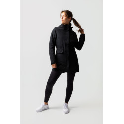 3-in-1-Daunenparka Horze Isabella Damen Schwarz