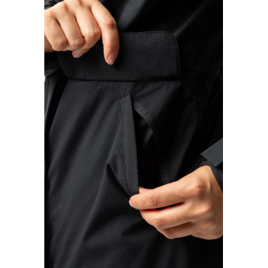 3-in-1-Daunenparka Horze Isabella Damen Schwarz