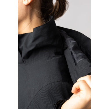 3-in-1-Daunenparka Horze Isabella Damen Schwarz