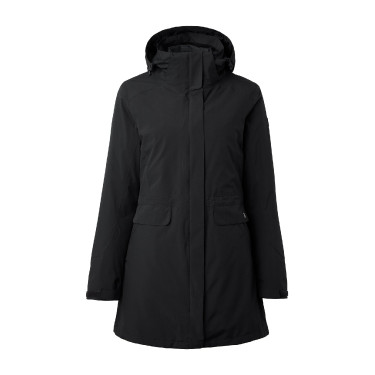 3-in-1-Daunenparka Horze Isabella Damen Schwarz