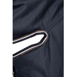 Außendecke Horze Combo Glasgow 400 g Heidelbeere Grau