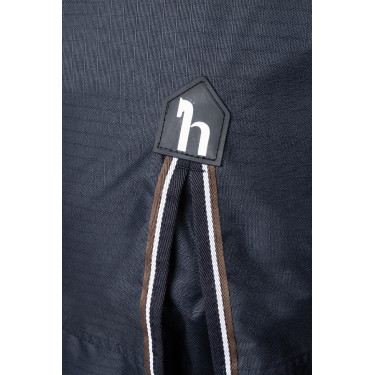 Outdoor-Decke Glasgow 100 g Pony Horze Heidelbeere Grau