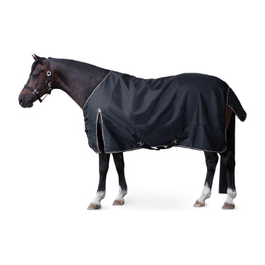 Outdoor-Decke Glasgow 300 g Pony Horze Heidelbeere Grau