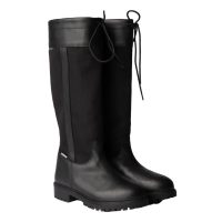 Wasserdichte Outdoor-Stiefel Horze York mit hohem Schaft Schwarz