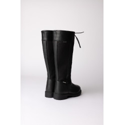 Wasserdichte Outdoor-Stiefel Horze York mit hohem Schaft Schwarz