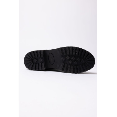 Wasserdichte Outdoor-Stiefel Horze York mit hohem Schaft Schwarz