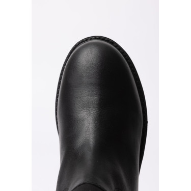 Wasserdichte Outdoor-Stiefel Horze York mit hohem Schaft Schwarz