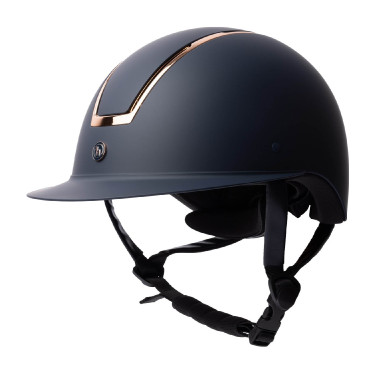 Reithelm Horze Altitude Marine / Roségold Marineblau