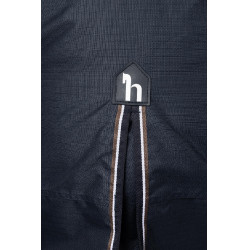 Horze Glasgow Outdoor-Decke 400 g Heidelbeere Grau