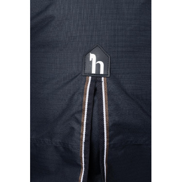 Horze Glasgow Outdoor-Decke 400 g Heidelbeere Grau