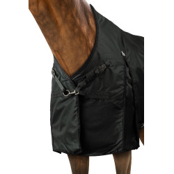 Helsinki Outdoordecke Horze High Neck 50 g Grün Scarabäus Gr&uuml;n