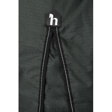 Außendecke mit hohem Hals Horze Helsinki 300 g Grün Scarabäus Gr&uuml;n