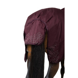 Reflektierende Horze Newbridge Outdoordecke 200 g Feige Lila