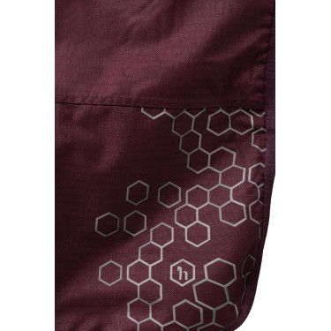 Reflektierende Horze Newbridge Outdoordecke 200 g Feige Lila