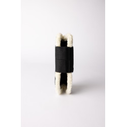 Gamaschen mit Kunstfell Horze Armour Airflow Schwarz
