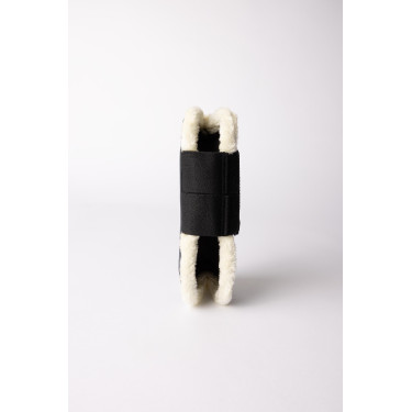 Gamaschen mit Kunstfell Horze Armour Airflow Marine Marineblau