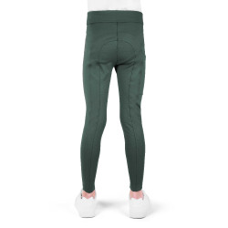 Kinder-Leggings Birdy Equithème Khaki Gr&uuml;n