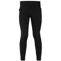 Gefütterte Fleece-Reitleggings Riding World Volga für Kinder Schwarz Gefütterte Fleece-Reitleggings Riding World Volga für Kinder Schwarz