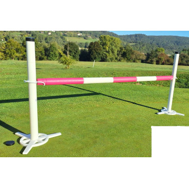 Hippotonic Hindernis-Set mit Würfel Rosa / Weiß