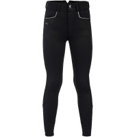 Kinder-Reithose Riding World River Schwarz