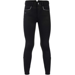 Kinder-Reithose Riding World River Schwarz