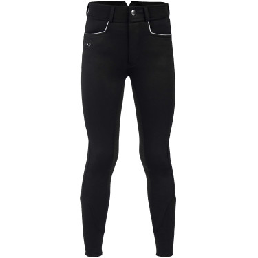 Kinder-Reithose Riding World River Schwarz
