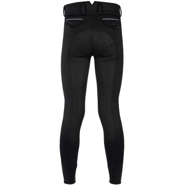 Kinder-Reithose Riding World River Schwarz