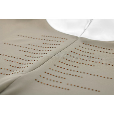 Turnierpolo Equithème Suzanne Damen Maulwurf Braun