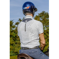Equithème Chris Herren-Turnierpoloshirt Weiß Wei&szlig;