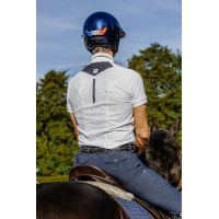 Equithème Chris Herren-Turnierpoloshirt Weiß Wei&szlig;