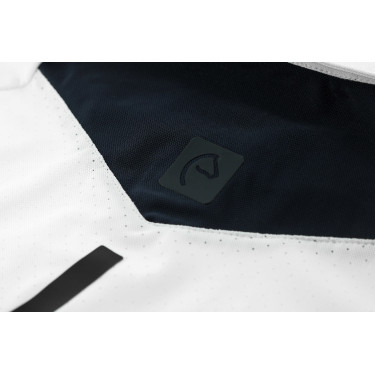 Equithème Chris Herren-Turnierpoloshirt Weiß Wei&szlig;