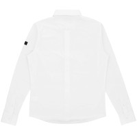 Turnierpolo langarm Equithème Milan Herren Weiß Wei&szlig;