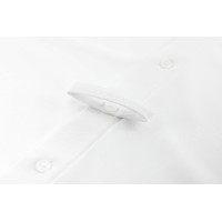 Turnierpolo langarm Equithème Milan Herren Weiß Wei&szlig;