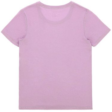 Kinder- und Junior-T-Shirt Je t'aime Equithème Bonnie Malve Lila