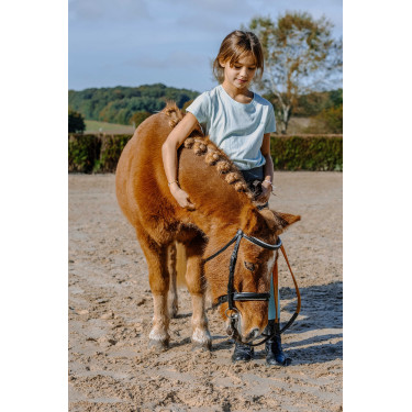 Kinder- und Junior-T-Shirt Je t'aime Equithème Bonnie Grün / Minze Kinder- und Junior-T-Shirt Je t'aime Equithème Bonnie Grün / Minze