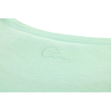 T-Shirt Je t’aime Equithème Bonnie Damen Grün / Minze