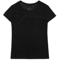 T-Shirt Ich liebe dich Equithème Tessie Damen Schwarz