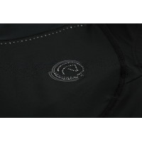 Ärmelloses T‑Shirt Je t’aime Equithème Carla Damen Schwarz Ärmelloses T‑Shirt Je t’aime Equithème Carla Damen Schwarz