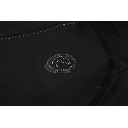 Ärmelloses T‑Shirt Je t’aime Equithème Carla Damen Schwarz