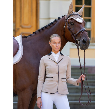 Turnierjacke Equestrian Stockholm Classic Sand Beige