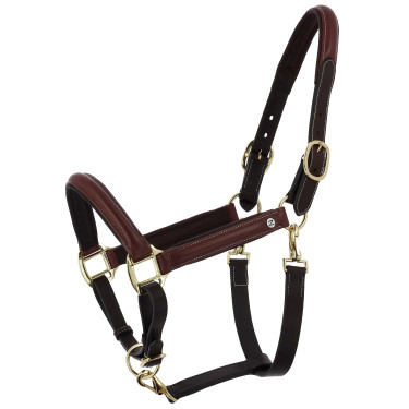 Norton Spring geöltes Leder-Putzhalfter Havanna Braun Norton Spring geöltes Leder-Putzhalfter Havanna Braun