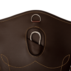 Gurt mit Bauchlatz Kentucky Braun