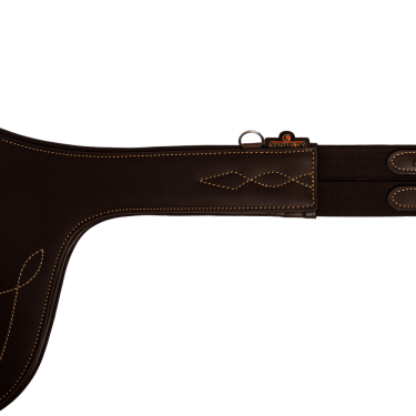 Gurt mit Bauchlatz Kentucky Braun