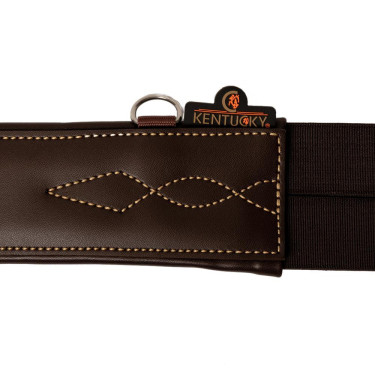 Gurt mit Bauchlatz Kentucky Braun