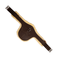 Gurt mit Schaffell Kentucky Schwarz