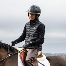 Leichte ärmellose Daunenweste Kentucky Schwarz