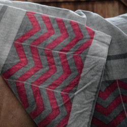 Trockendecke Square Heavy Fishbone Kentucky Bordeaux