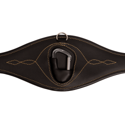 Anatomischer Gurt Kentucky Schwarz