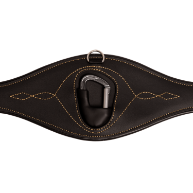 Anatomischer Gurt Kentucky Schwarz