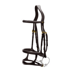 Trense Doppelnasenriemen D Collection by Dy'on Schwarz